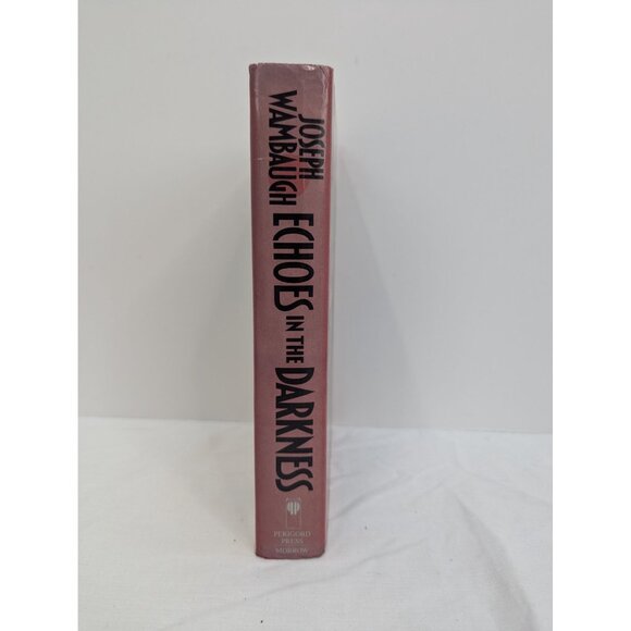 Joseph Wambaugh Echoes In The Darkness Hardcover Dust Jacket with Bookmark - Picture 2 of 7